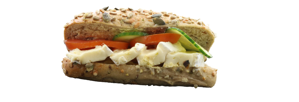 Sandwich pain aux graines : Fromage Brie
